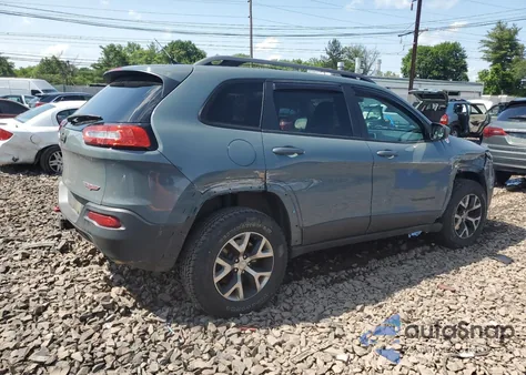 2014 Jeep Cherokee Trailhawk from USA, damaged, VIN 1C4PJMBS8EW156759
